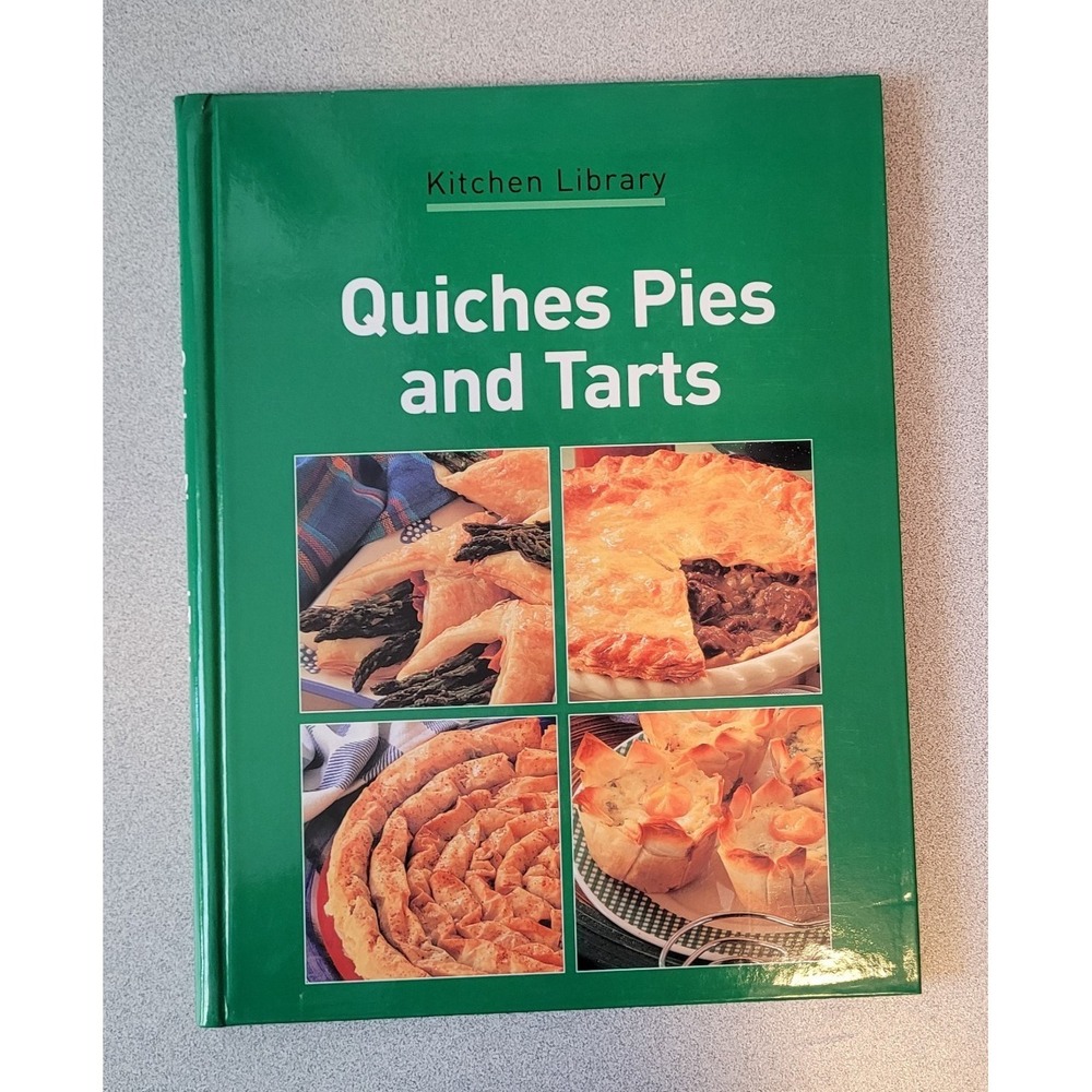 QUICHES PIES AND TARTS By Kitchen Library **Mint Condition**